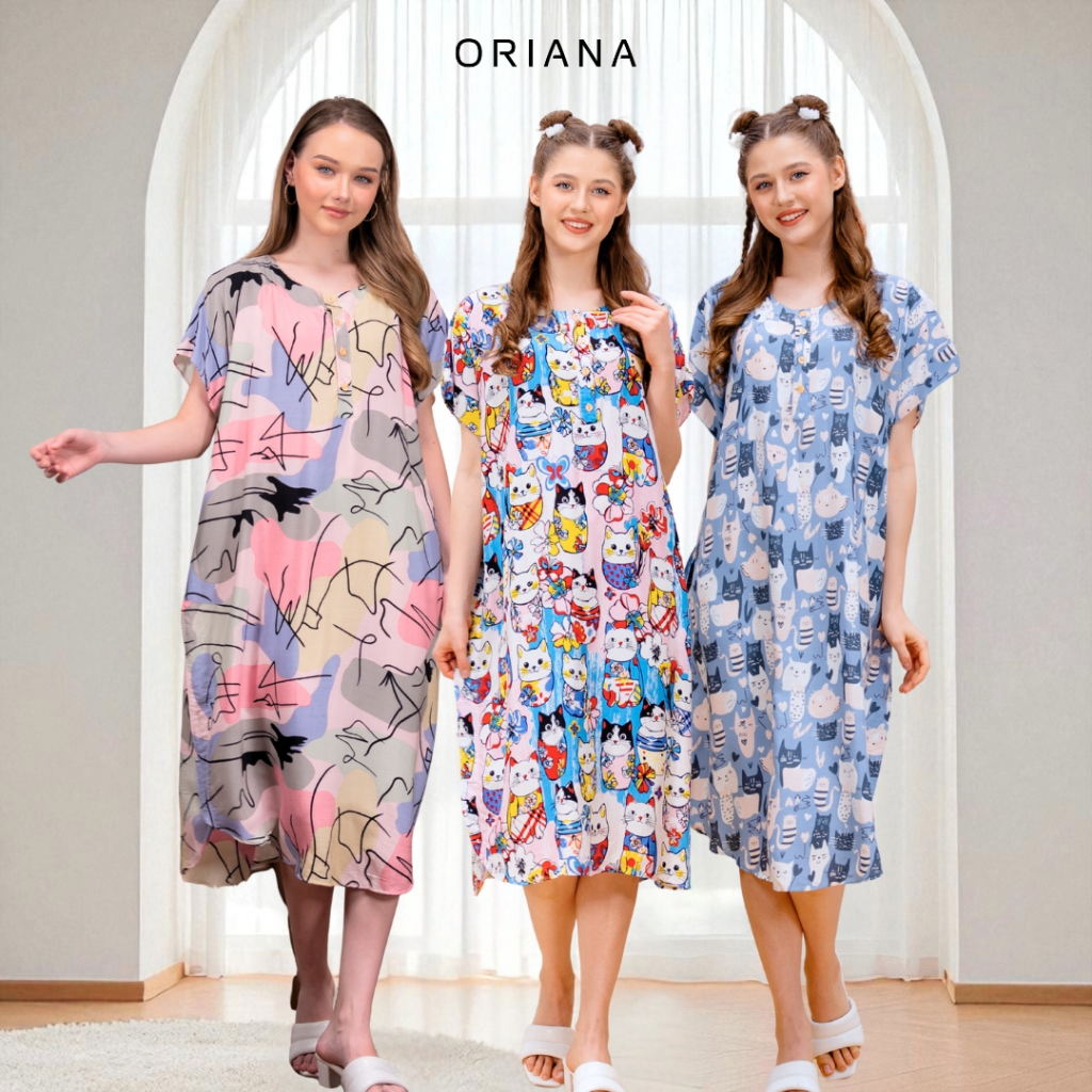 Daster Kaftan Cantik & Nyaman – Tampil Anggun di Rumah & Saat Santai | Belanja Sekarang! - Gambar 39