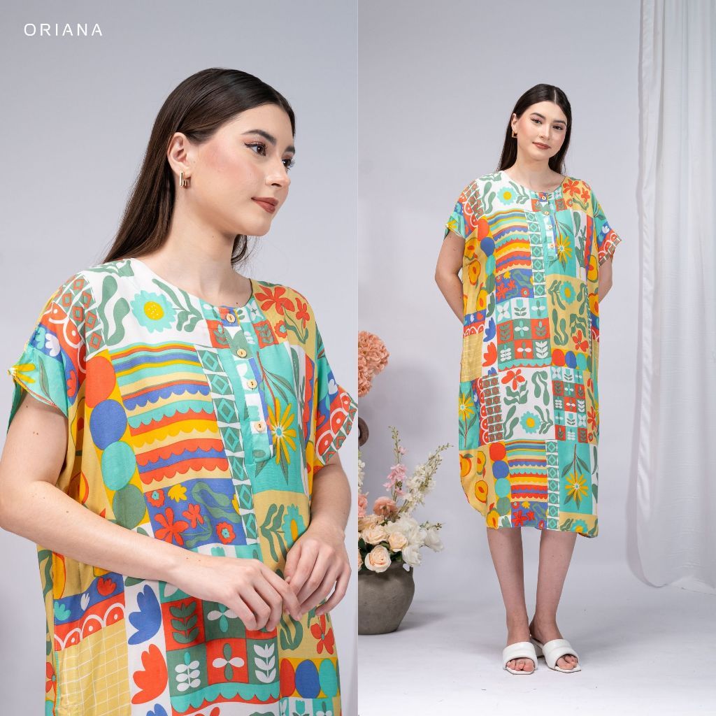 Daster Kaftan Cantik & Nyaman – Tampil Anggun di Rumah & Saat Santai | Belanja Sekarang! - Gambar 29