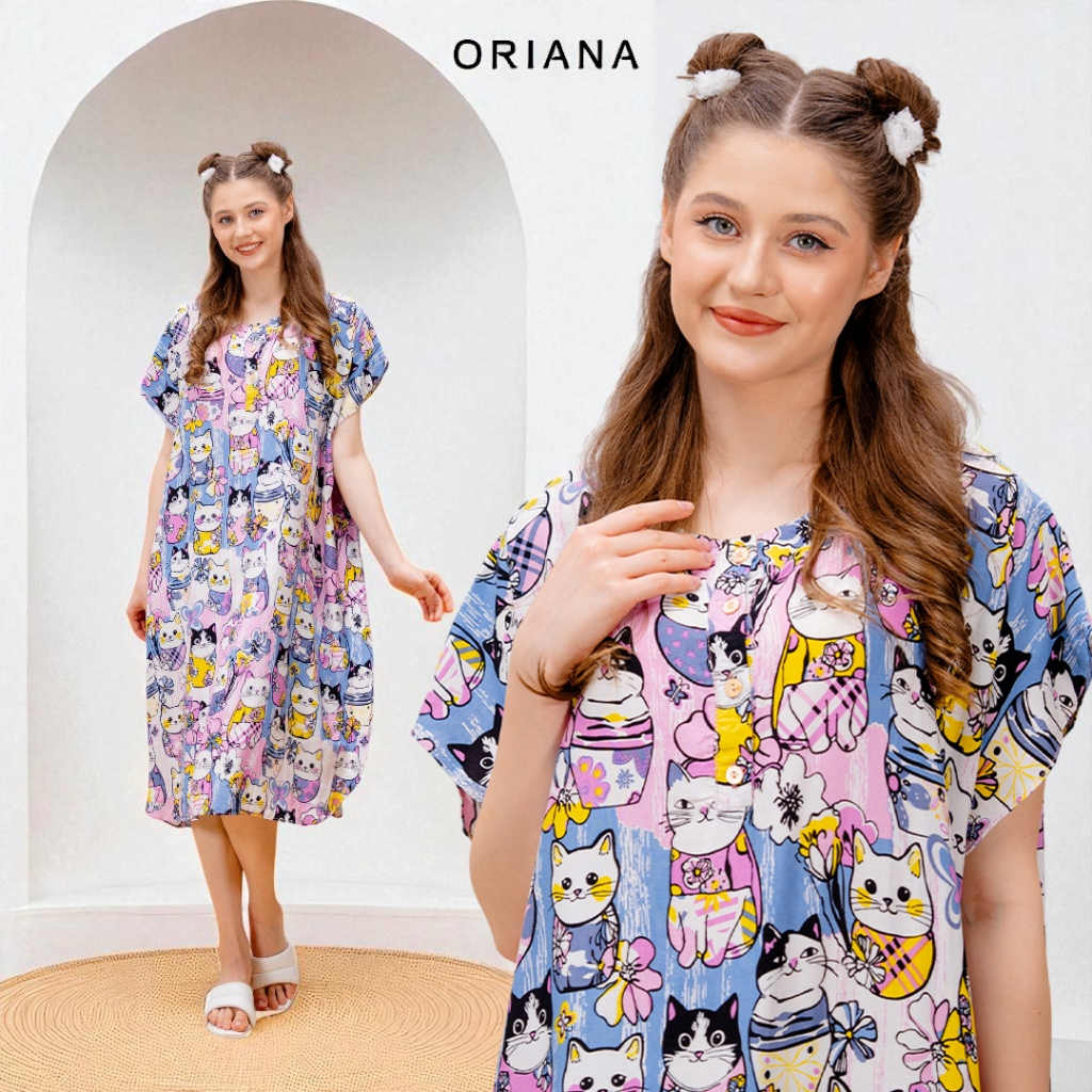 Daster Kaftan Cantik & Nyaman – Tampil Anggun di Rumah & Saat Santai | Belanja Sekarang! - Gambar 37
